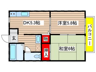 ディア　コートの物件間取画像